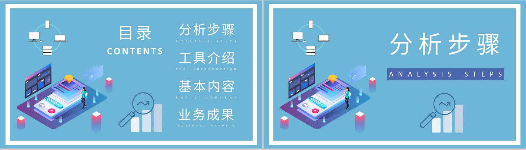 企业技术人员项目培训大数据分析方法学习心得PPT模板-2
