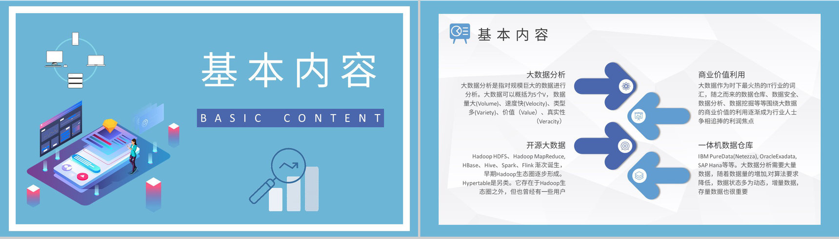 企业技术人员项目培训大数据分析方法学习心得PPT模板-5