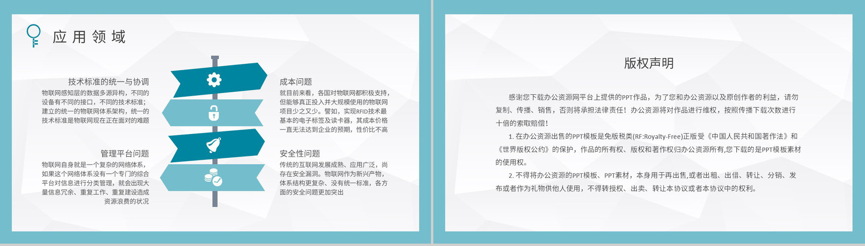 物联网工程项目培训信息科技产业技术研究工作汇报演讲PPT模板-8