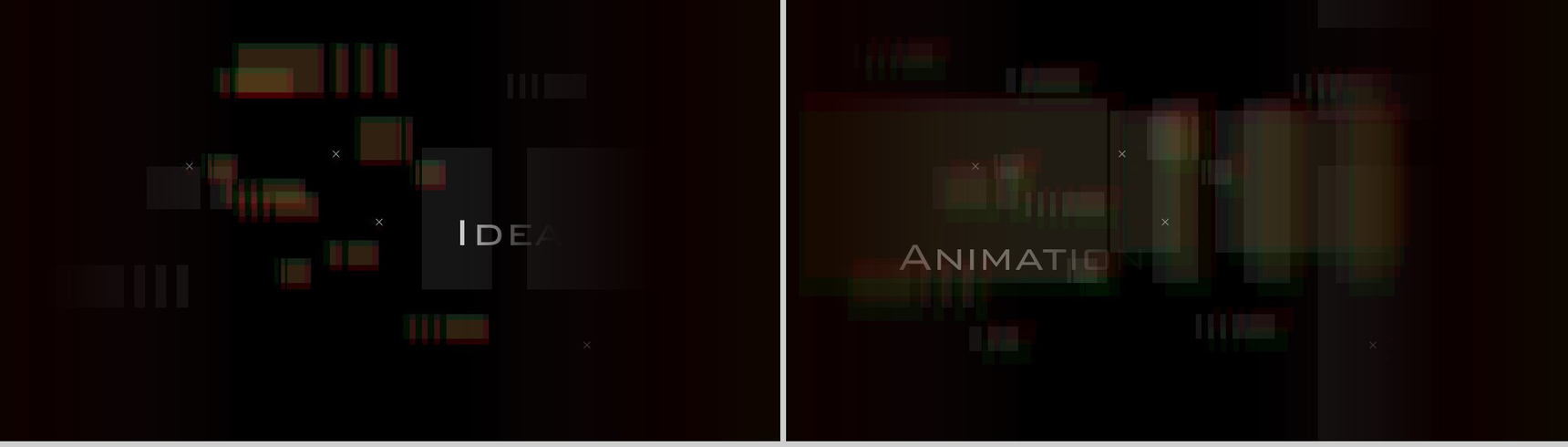 纯PPT绘制快闪几何图形动感3D立体视觉特效动画PPT模板-10