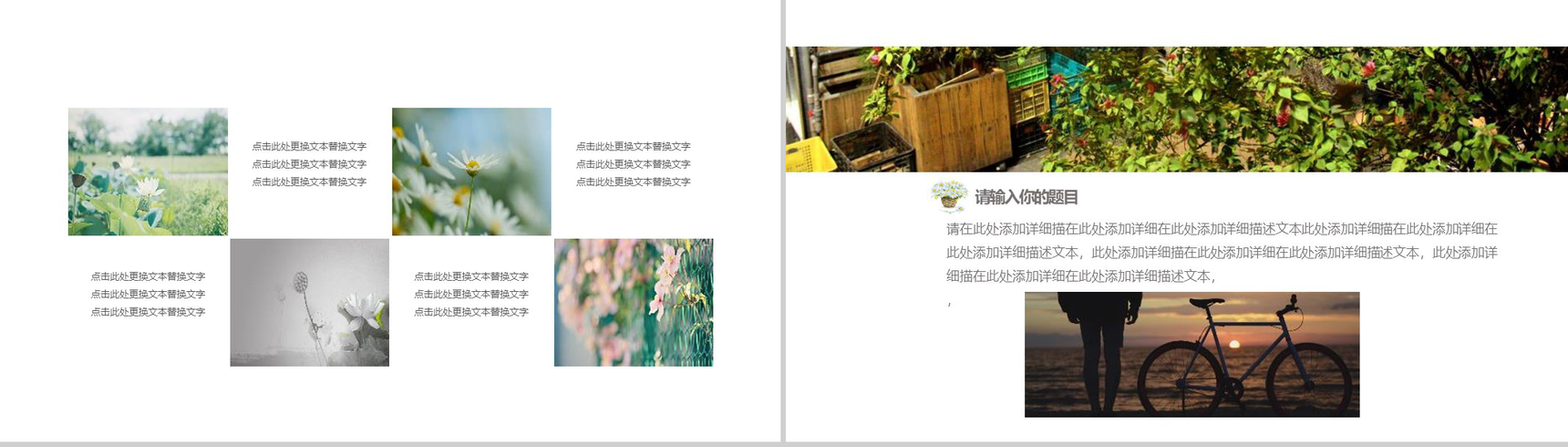 某某艺术学院个人作品展示作品集PPT模板-6