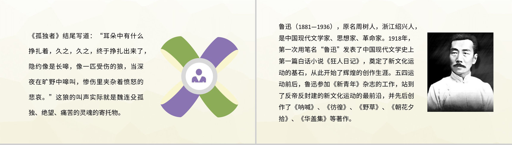 鲁迅著名小说集《彷徨》作品艺术特色鉴赏名著解析课件PPT模板-7