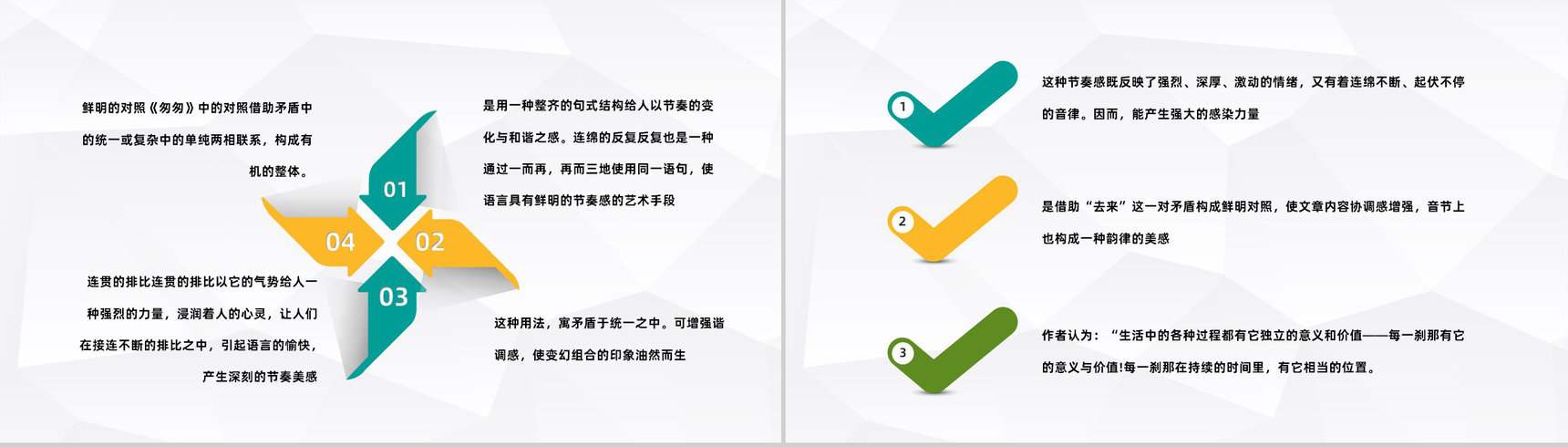 朱自清经典散文《匆匆》内容简介教师教育备课课件PPT模板-7