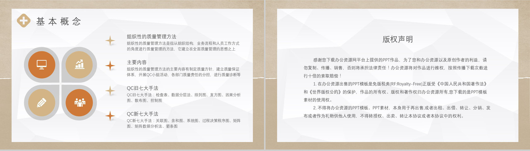 护理品管圈QC七大手法顺口溜项目PPT模板-8