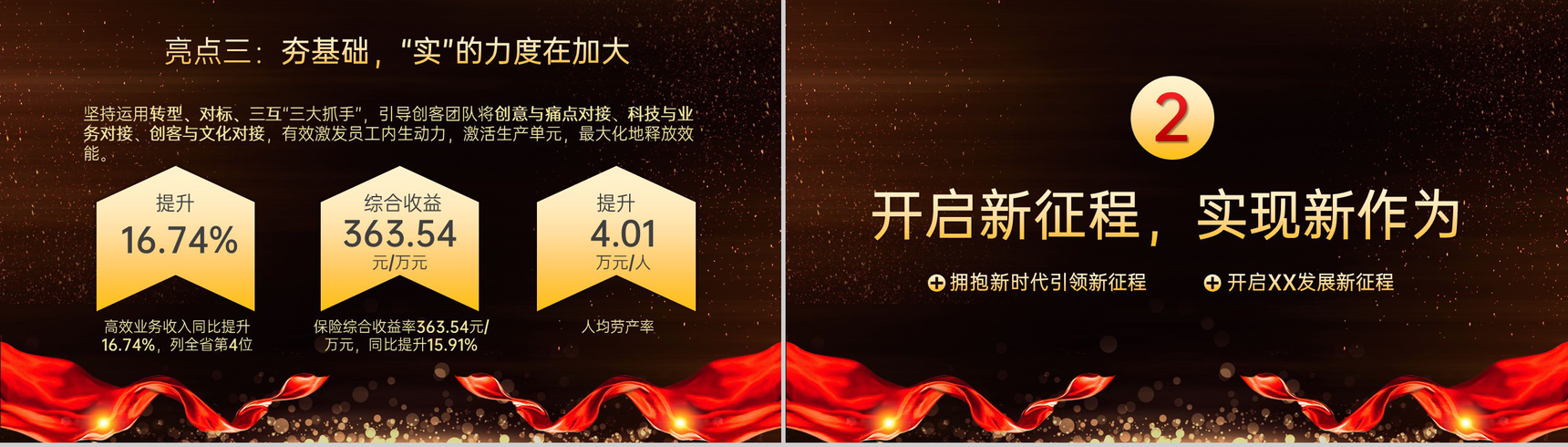 黑金大气20XX年XX企业经销商年会暨颁奖典礼PPT模板-7