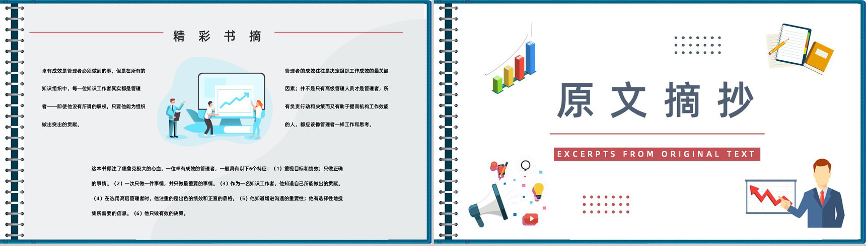 高层管理者必学图书《卓有成效的管理者》知识梳理企业培训课程总结PPT模板-3