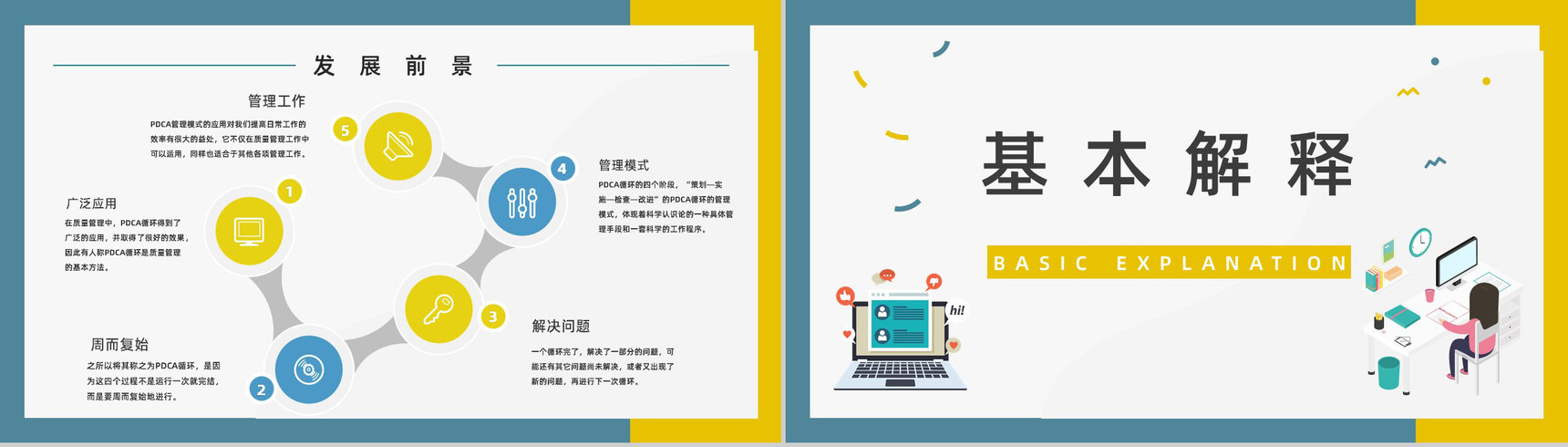 项目质量管理体系PDCA质量管理工作项目培训品管圈案例分析汇报PPT模板-3