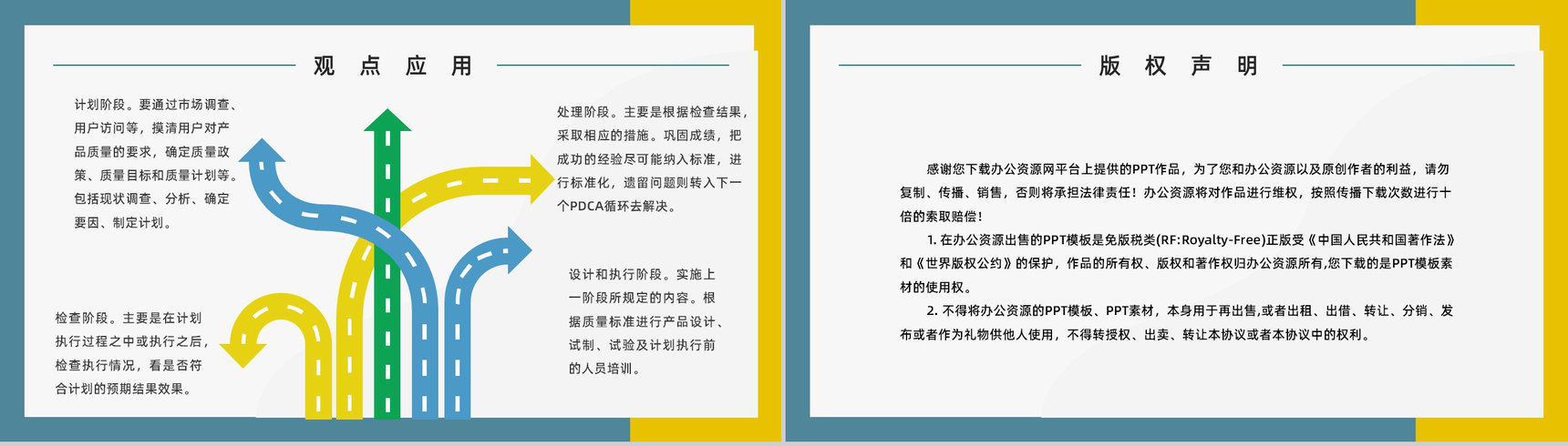 项目质量管理体系PDCA质量管理工作项目培训品管圈案例分析汇报PPT模板-8
