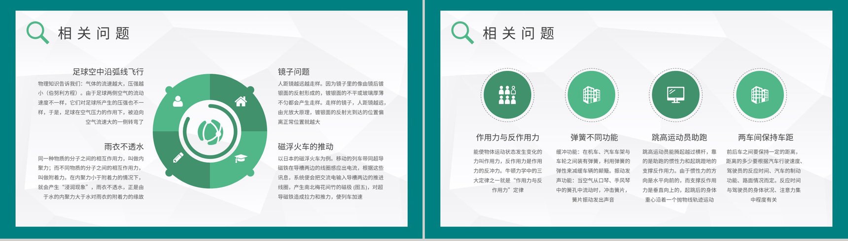 学校教育培训工作计划生活中常见的物理现象原理解析PPT模板-5