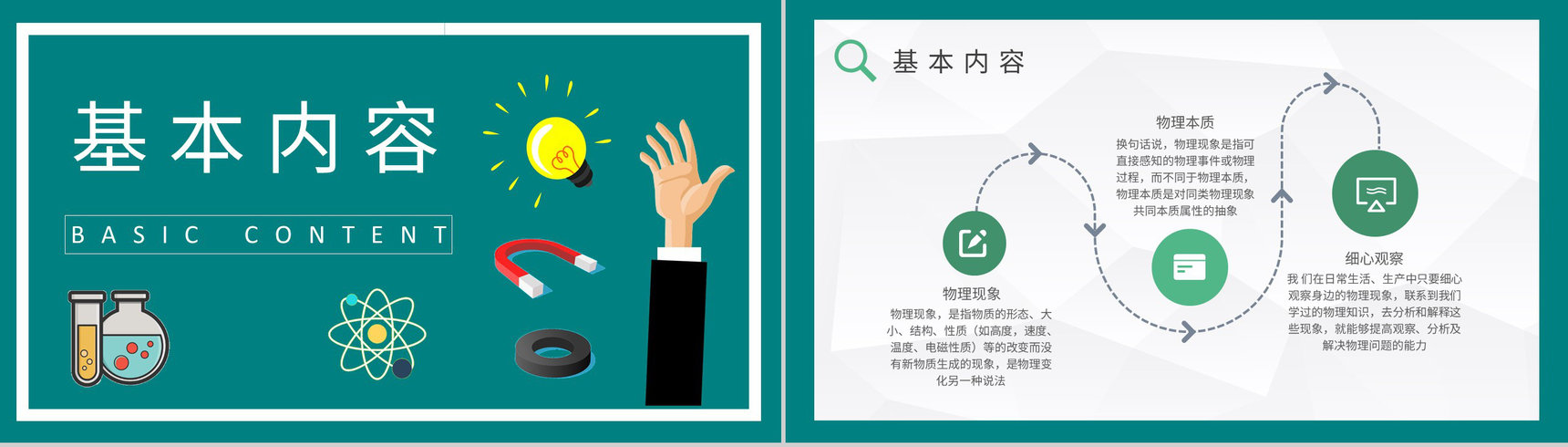 学校教育培训工作计划生活中常见的物理现象原理解析PPT模板-7