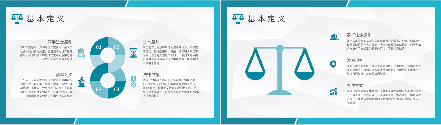 罪行法定原则的案例解析高校法学理论知识普及教育讲座PPT模板-7