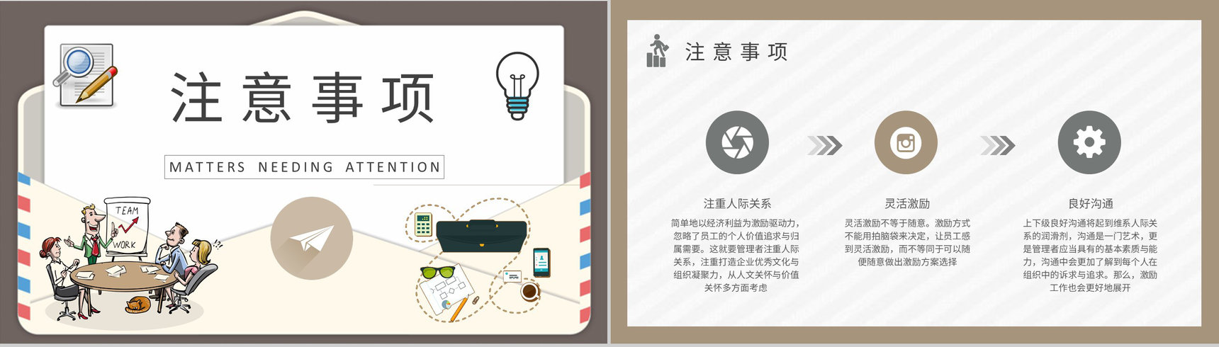 员工管理培训计划总结团队目标管理知识学习PPT模板-7