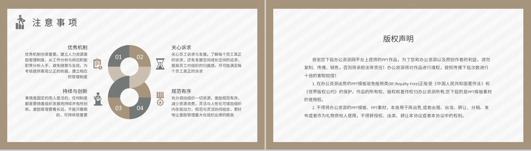 员工管理培训计划总结团队目标管理知识学习PPT模板-8