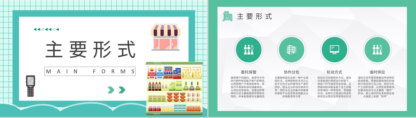 商品库存管理方式介绍超市存货管理方案总结PPT模板-5