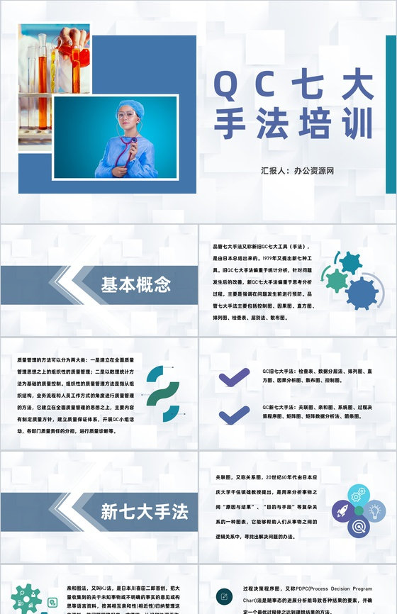 品管圈医疗QC小组课题学习QC七大手法培