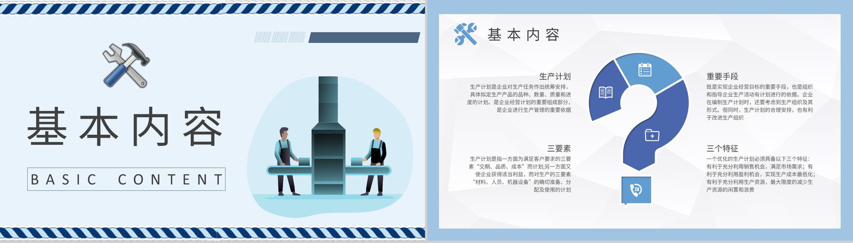 车间现场管理工作培训生产计划与物料控制方案总结PPT模板-5