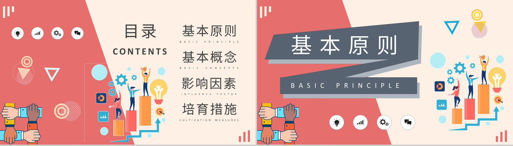 企业部门团建计划方案员工团队凝聚力培训感想PPT模板-2