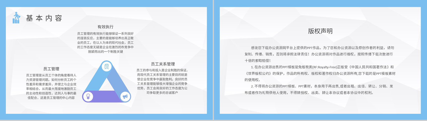 企业团队管理注意事项说明员工管理培训知识总结PPT模板-8
