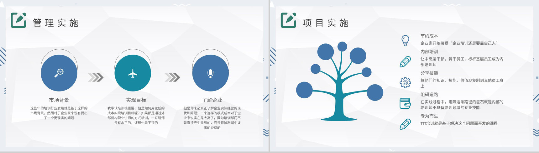 中高层企业高管培训TTT管理培训总结PPT模板-5