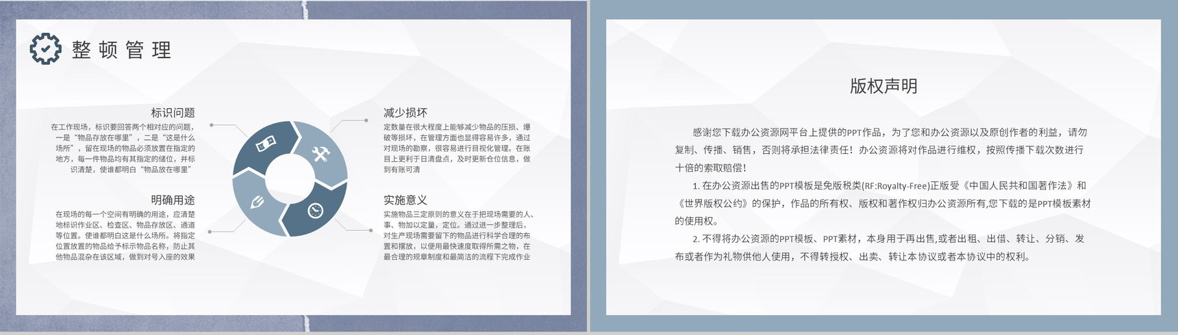 企业生产现场管理培训课件5S三定原则知识学习心得PPT模板-8