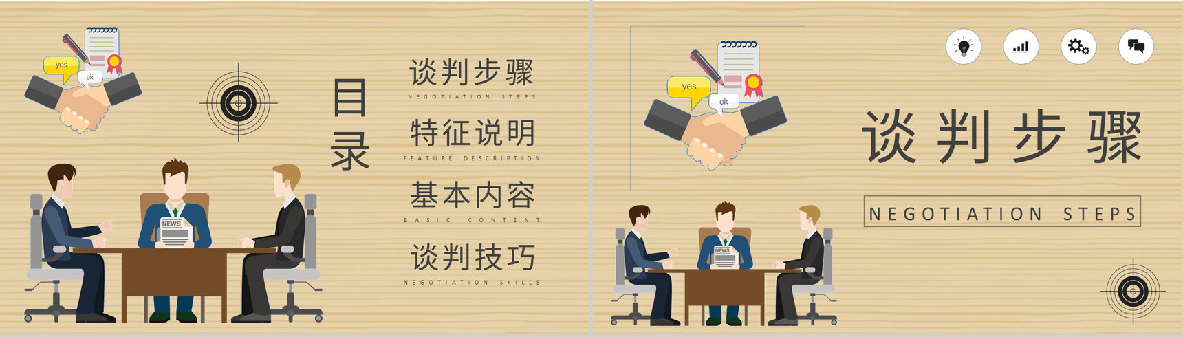 企业商务谈判课程培训职场双方贸易谈判沟通方法总结PPT模板-2