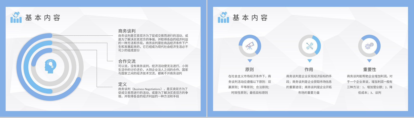 企业员工商务谈判技巧学习职场双赢谈判策略总结PPT模板-4