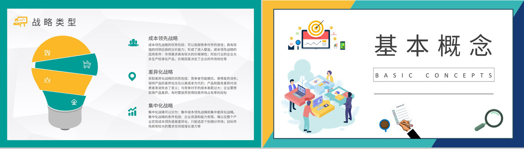 企业战略定位分析总结汇报企业文化管理培训心得PPT模板-5
