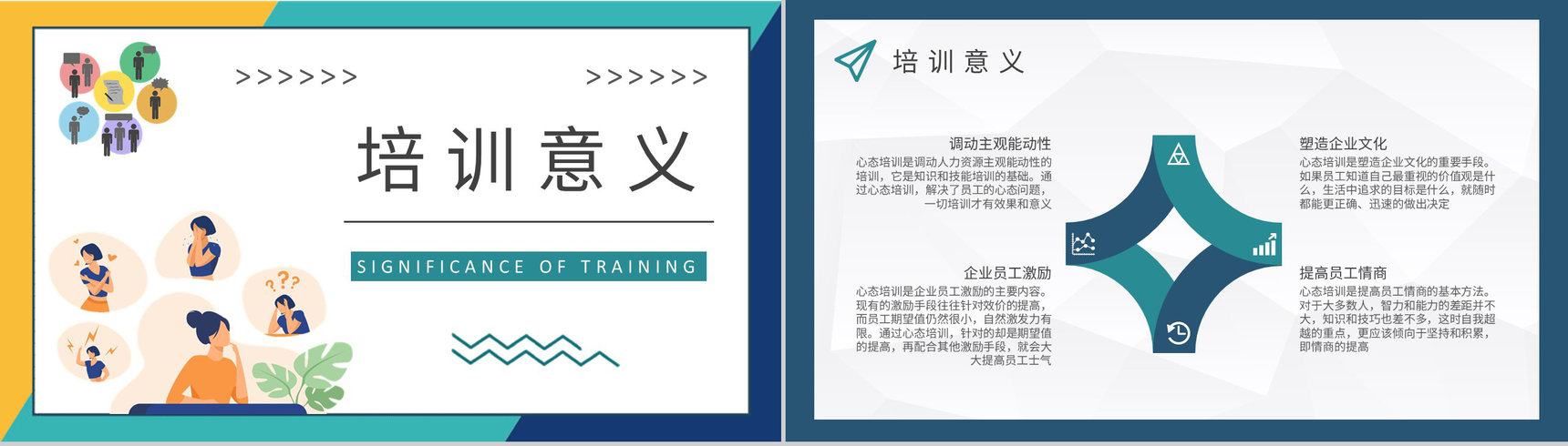 企业员工心理素质提升课程心态管理培训学习总结PPT模板-4