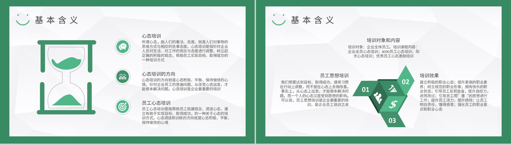 团队精神培训工作汇报员工职业心态培训心得PPT模板-6