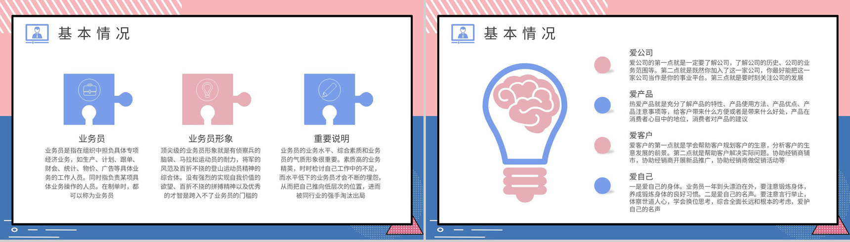 快递业务员培训工作汇报个人职业要求内容总结PPT模板-5