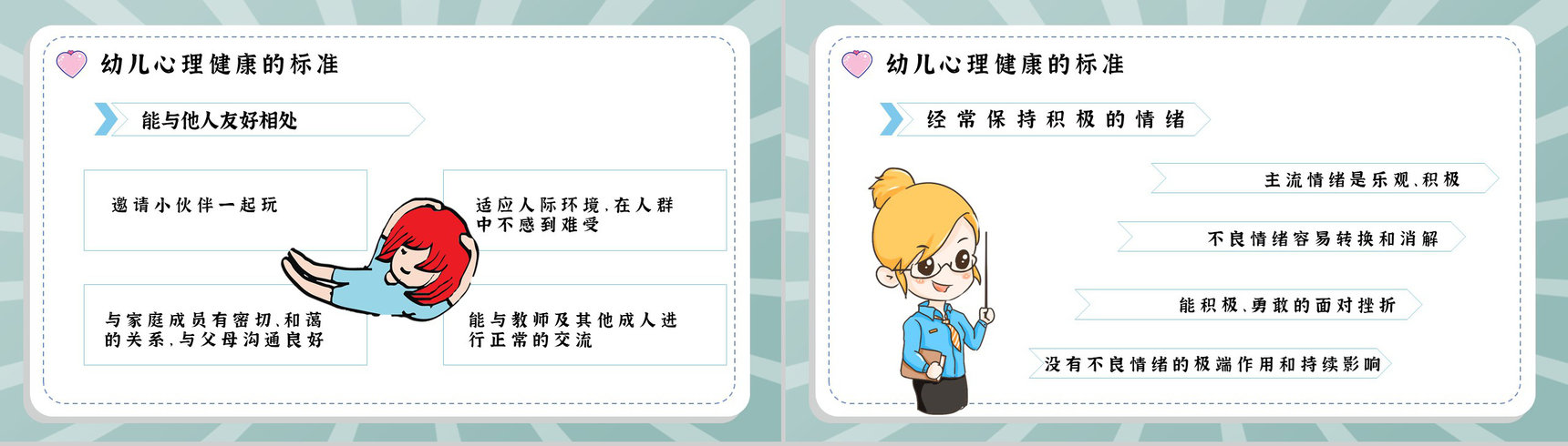 幼儿的心理健康与情绪管理知识梳理合集PPT模板-5