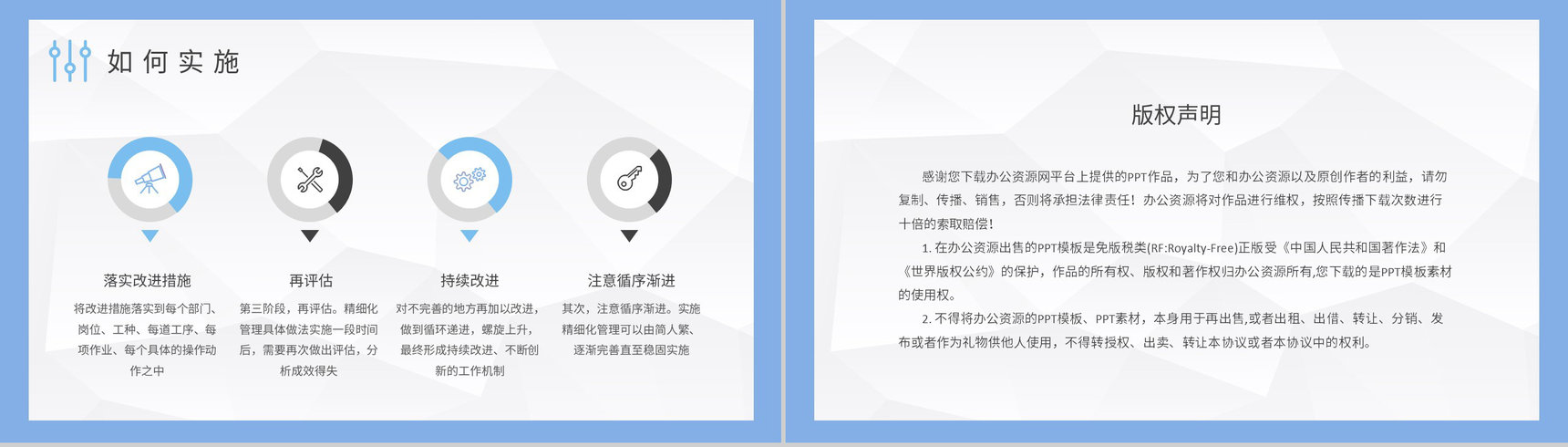 公司财务精细化管理培训部门工作实施方案演讲PPT模板-8
