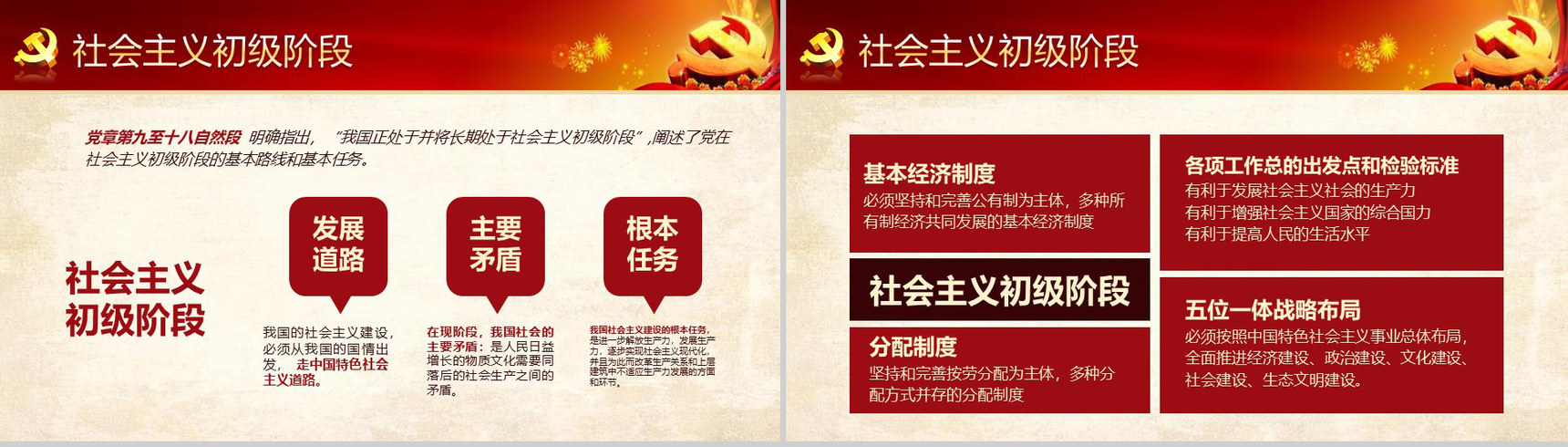 中国共产党章程新党章党课学习PPT模板-11