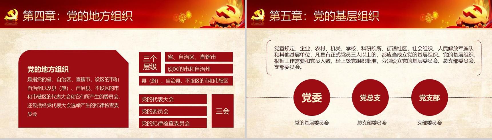中国共产党章程新党章党课学习PPT模板-26