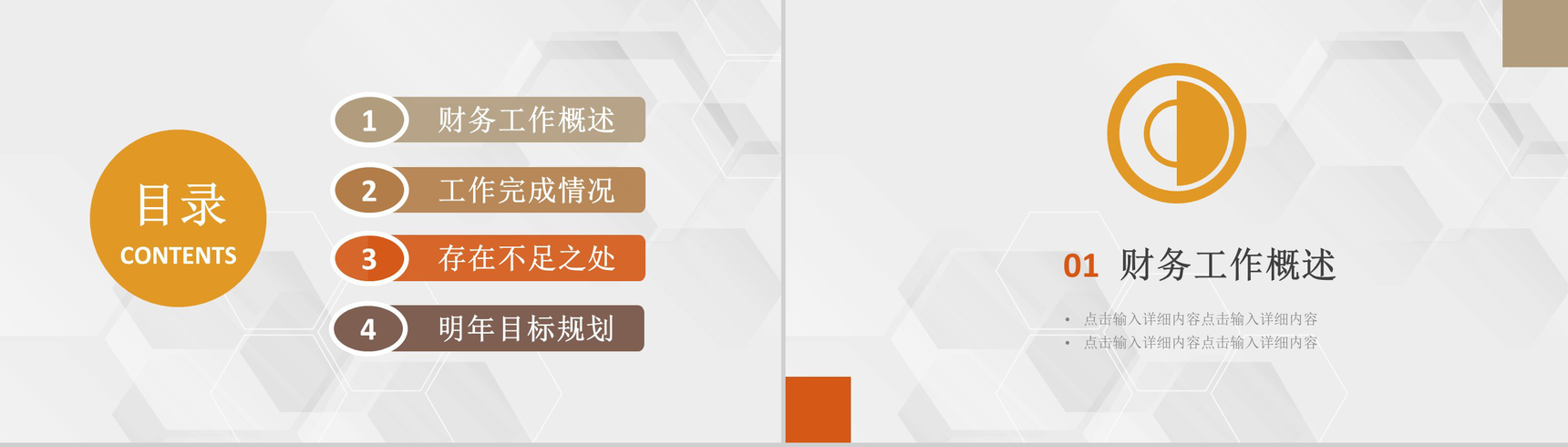 审计报告格式范文年终财务总结报告PPT模板-2