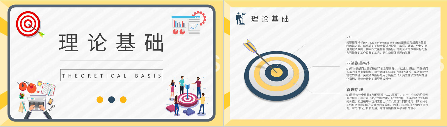 公司部门KPI指标体系学习员工绩效考核管理工作总结PPT模板-7