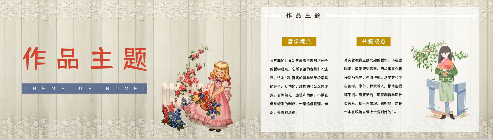 挪威著名小说《苏菲的世界》名著导读介绍艺术特色分析鉴赏PPT模板-4