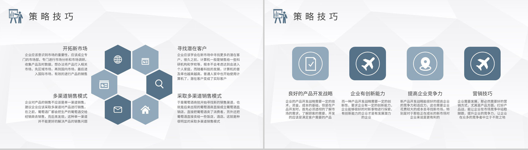 产品广告策略技巧培训网络市场营销策略知识总结PPT模板-3