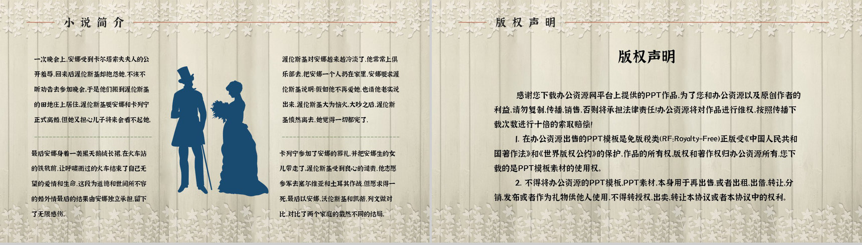 中学生必读文学作品《安娜卡列尼娜》好词好句摘抄知识点梳理PPT模板-12