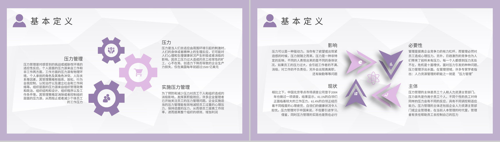 企业员工心理减压方案情绪与压力管理培训讲座心得PPT模板-3