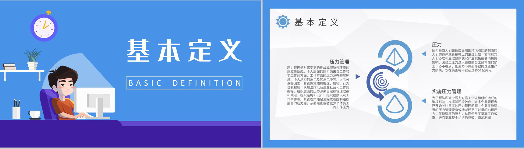 员工压力管理知识培训个人情绪调节方法学习心得PPT模板-5
