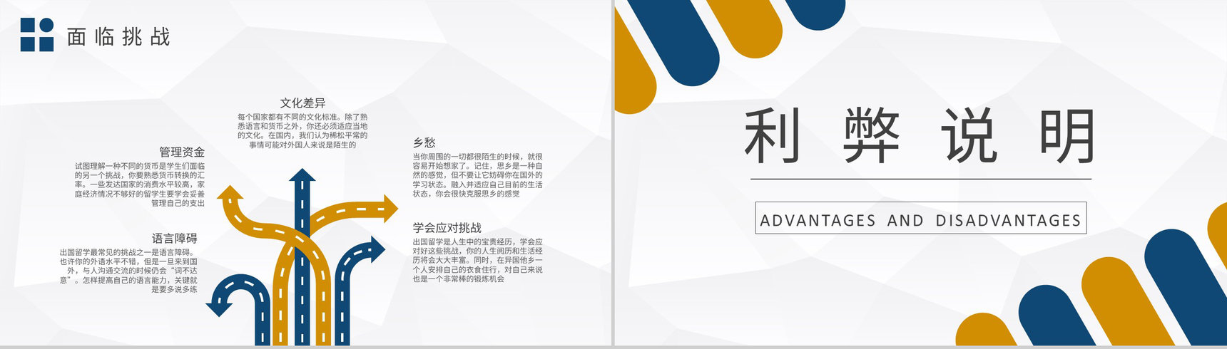 出国留学的条件和要求学习大学生毕业出国深造规划PPT模板-5