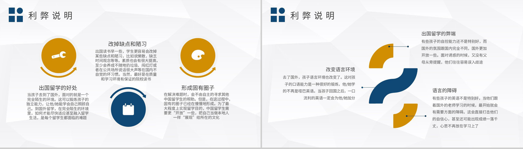 出国留学的条件和要求学习大学生毕业出国深造规划PPT模板-6