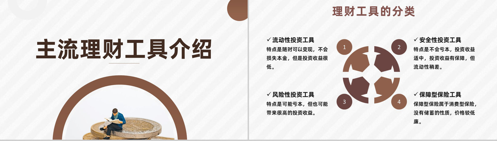 金融行业投资理财投资管理企业咨询管理培训专用PPT模板-8