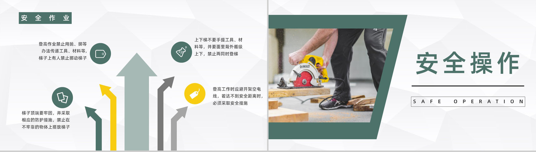 企业安全车间生产责任宣传教育公司员工安全意识提高防范培训讲座PPT模板-4