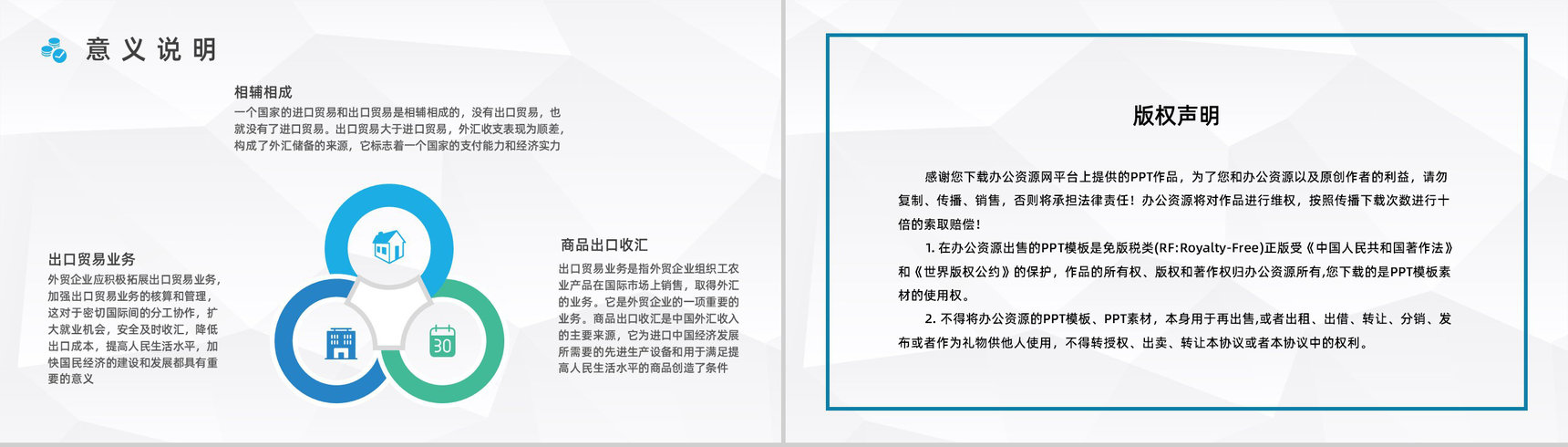 物流行业进出口贸易业务操作流程及外贸跟单知识培训计划书PPT模板-8