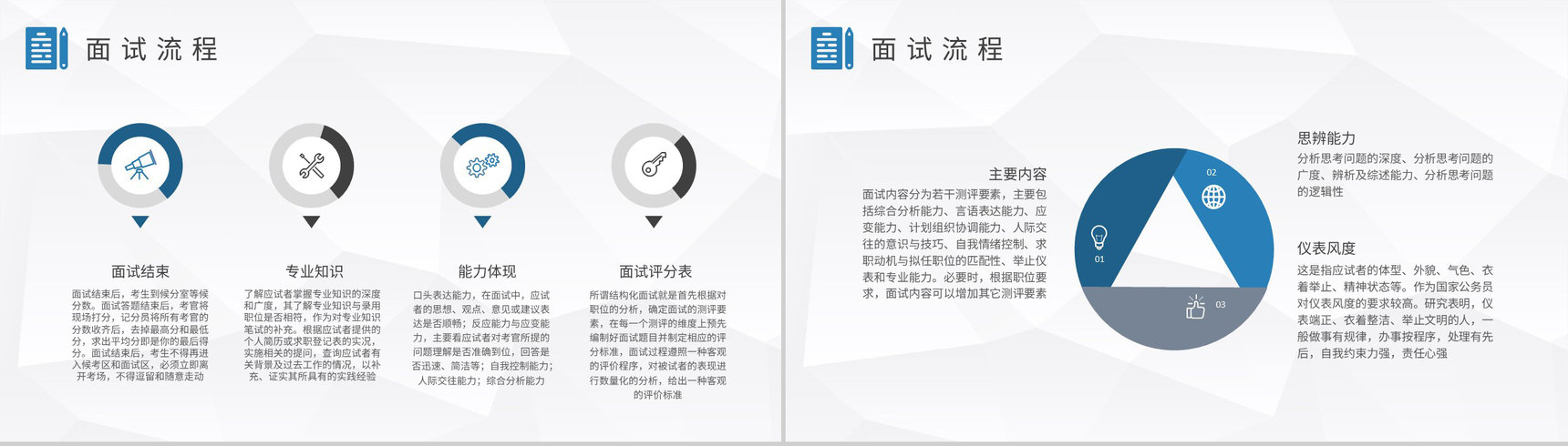 公务员面试万能话术整理学习考公面试技巧策略总结PPT模板-8
