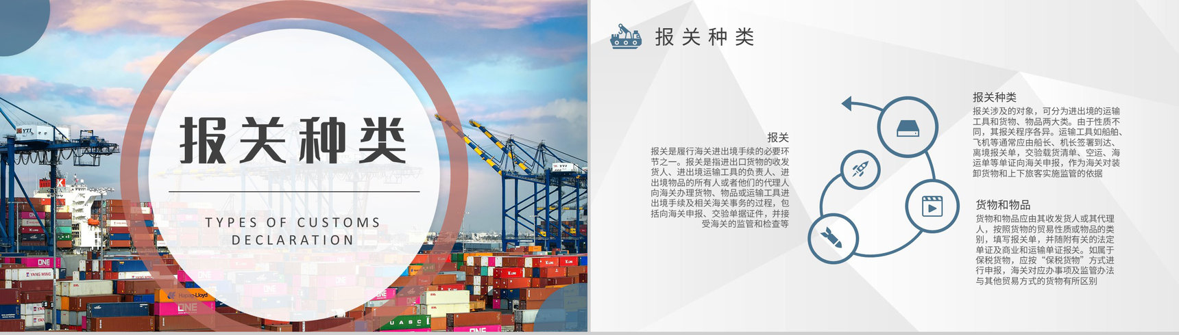 进口报关业务流程培训企业进出口贸易工作计划PPT模板-6