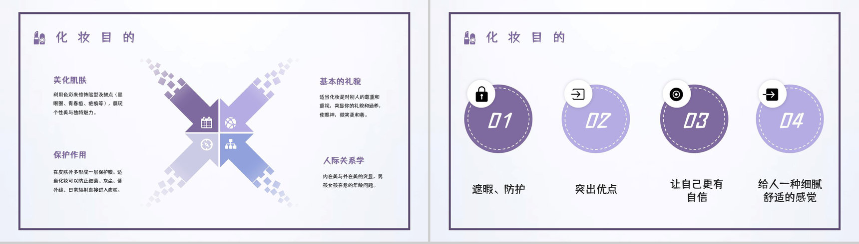 时尚行业化妆师技能培训学习基本知识讲解宣传PPT模板-4