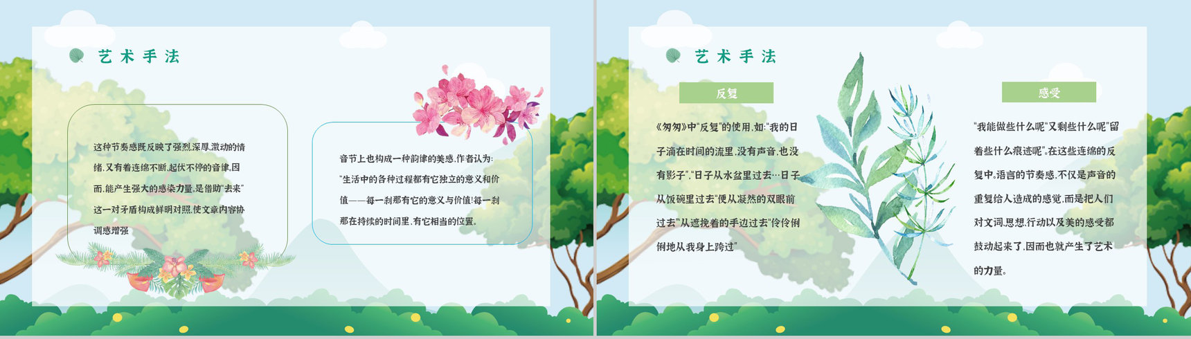 中学必读名著导读《匆匆》人物分析PPT模板-3